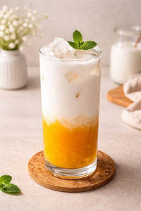 Mango Coconut Milk Cooler