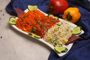 Dragon Rice With Gravy Chicken