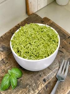 pesto rice (side)
