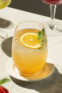 Peach Elderflower Sparkler