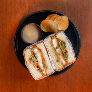 Paneer Mustard Sando