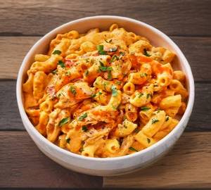 Mac and cheese pasta non veg chicken