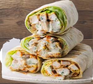 Grilled chicken wrap