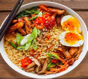 Chicken ramen noodles
