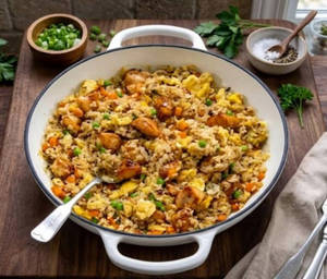 Chicken Egg Fried Rice