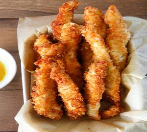 Crispy chicken fingers