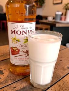 creamy vanilla shake