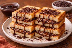 Chocolate Syrup Sandwich