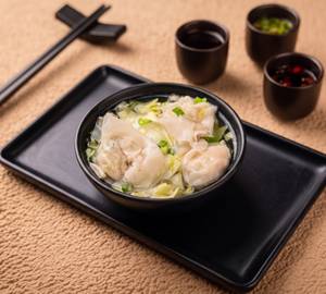 Veg Clear Wonton Soup