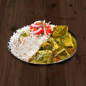 Palak Paneer Rice