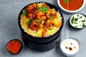 Prawns Biryani