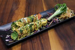 Cheese Stuffed Mushroom Tikka