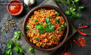 Schezwan Veg Rice