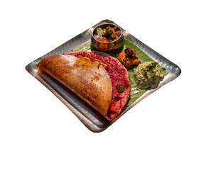 Beetroot Masala Dosa