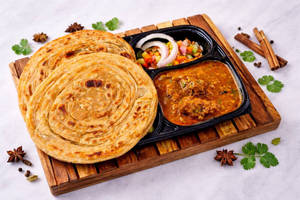 Chicken Liver Masala With 2 Laccha Paratha