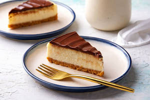 Nutella Baked Cheese Cake Slice