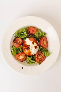 Pesto Burrata Salad