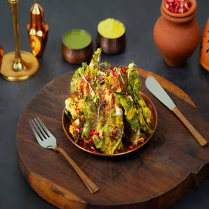 Palak & Kale Patta Chaat