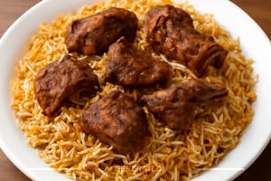 Fry Piece Mutton Biryani