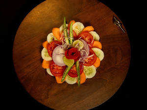 Desi Garden Salad