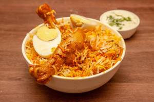 Hyderabadi Chicken Dum Biryani