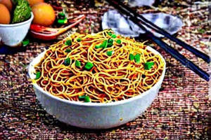 Egg Schezwan Noodles