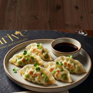 Edamame Cheese Dumpling [5 Pcs]