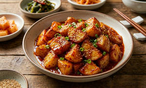 Korean-style Crispy Potatoes
