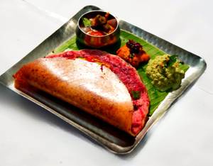 Beetroot Plain Dosa