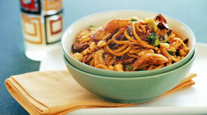 Mushroom Noodles