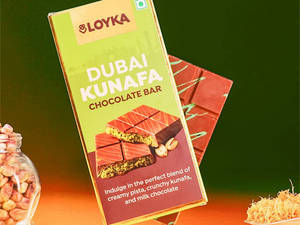 Dubai Kunafa Chocolate Bar