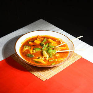 Broccoli, Zucchini & Bell Peppers In Sichuan Sauce