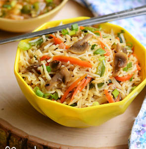 Mushroom Fried Rice