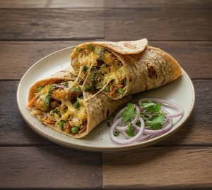 Veggies And Cheese Franke Roll