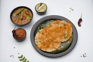 Ghee Podi Uttapam