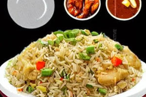Chicken Smoky Style Fried Rice