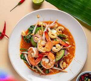 Yum Talay Kung ( Thai Prawn Seafood Salad )