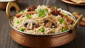 Mushroom Pulao
