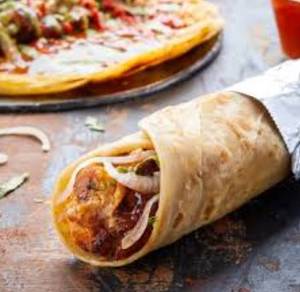 Spicy Aloo Tikki Wrap