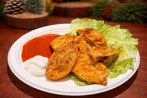Veg Spicy Steamed Momo