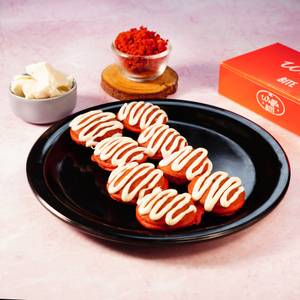 Red Velvet Pancakes (6 Pcs)
