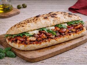 Loaded Pork Sandwich