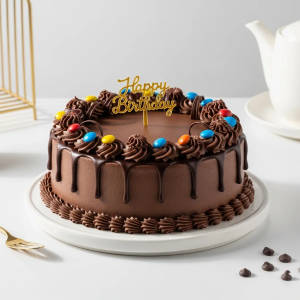 Chocolate truffles & gems cake [1 pound]