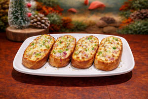 Onion & Capsicum Garlic Bread