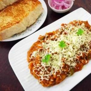 Cheese Pav Bhaji