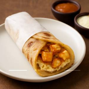Single Egg Double Paneer Roll