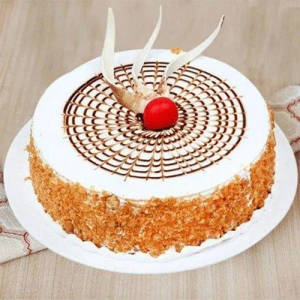 Butterscotch & vanilla cake [1 pound]