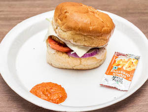 Street Za Special Chicken Burger