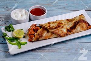 Double Chicken Keema Roll