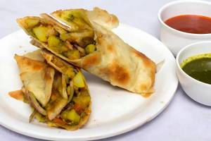 Double Veg Paneer Roll